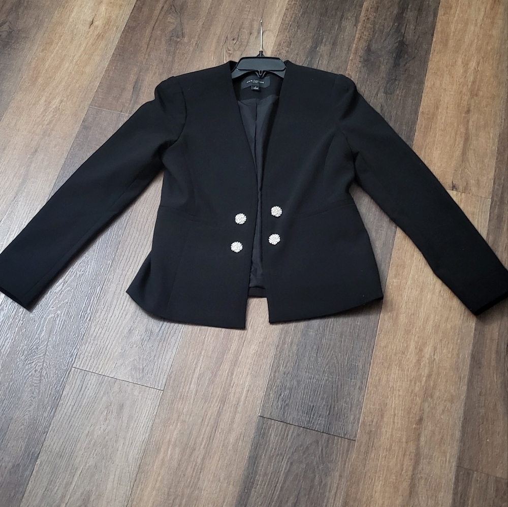 Ann taylor factory jeweled button jacket